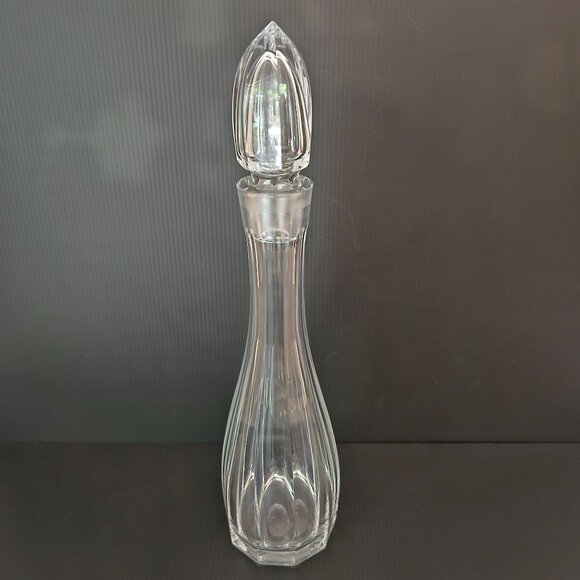 Peill & Putzler Germany Heavy Cut Crystal Decanter With Stopper 15 Inches - Picture 1 of 8